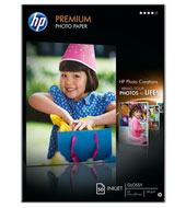 Fotografický papier HP Premium - lesklý, 50 listov A4 (C7040A)