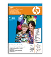 Fotopapier HP Premium - lesklý, 20 listov 10x15 cm (s perforáciou) (Q1991A)