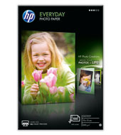 Fotopapier HP Everyday - lesklý, 100 listov 10x15 cm (s okrajmi) (Q5441A)