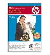 Fotografický papier HP Premium Plus - lesklý, 25 listov 10x15 cm (Q8027A)
