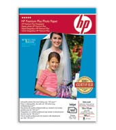 Fotopapier HP Premium Plus - saténovo matný, 100 listov 10x15 cm (Q8031A)
