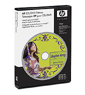 HP Tattoos CD/DVD etikety - 15 listov 13x18 cm (Q8047A)