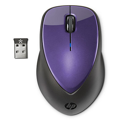 Bezdrôtová myš HP x4000 - žiarivo fialová (H2F48AA)