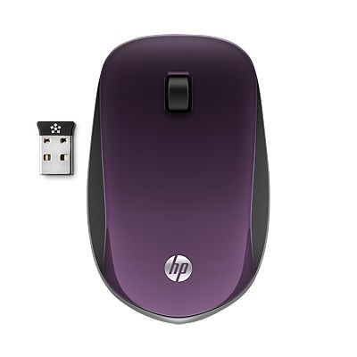Bezdrôtová myš HP Z4000 - fialová (E8H26AA)