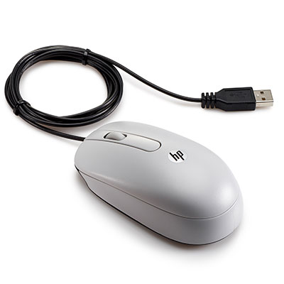 USB myš HP - sivá (K7W54AA)