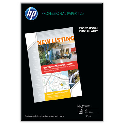 Matný profesionálny papier HP pre atramentové tlačiarne -&nbsp;100 listov A3 (Q6594A)