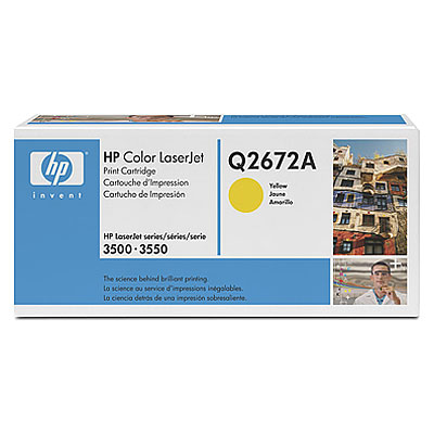 Toner HP 309A - žltý (Q2672A)