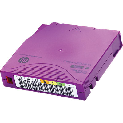 HP Ultrium páska LTO-06, 6,25 TB Non-Custom Label, balenie 20 ks (C7976AN)
