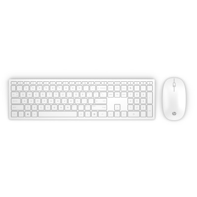 Bezdrôtová klávesnica a myš HP Pavilion 800 - biela (4CF00AA)