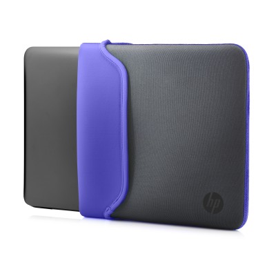 Puzdro reversible sleeve 14&quot; - gray + purple (V5C28AA)