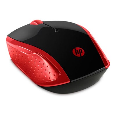 Bezdrôtová myš HP 200 - empress red (2HU82AA)