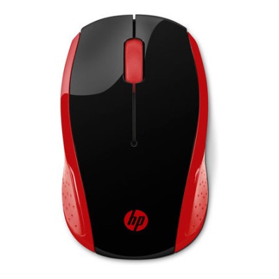 Bezdrôtová myš HP 200 - empress red (2HU82AA)