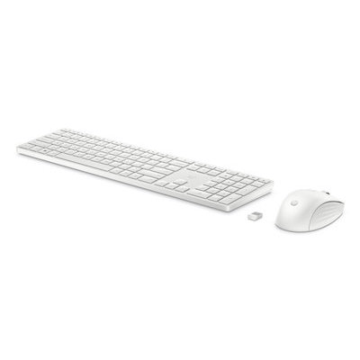 Bezdrôtová klávesnica a myš HP 650 -&nbsp;biela (4R016AA)