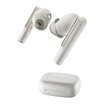 Bluetooth slúchadlá Poly Voyager Free 60 White Sand + BT700 USB-A (7Y8L3AA)