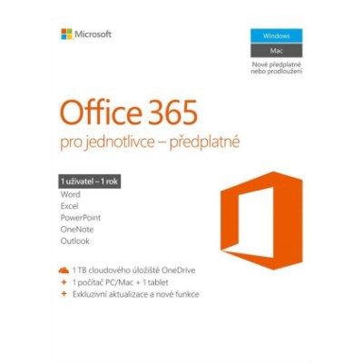 Office 365 pre jednotlivca CZ (QQ2-00742)
