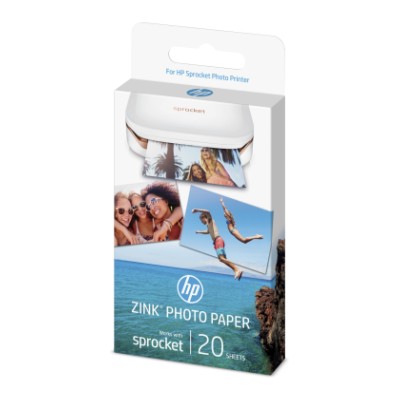 Samolepiaci fotopapier HP ZINK - 20 listov (W4Z13A)