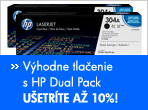 V�hodne tla�enie s HP Dual Pack