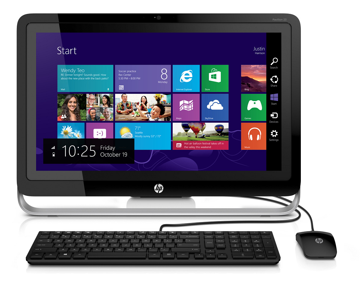 HP Pavilion 23-g301nc (L6K69EA)