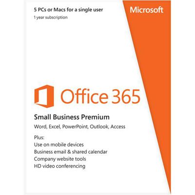 Microsoft Office 365 Small Business Premium 1 rok, bez média (6SR-00130)