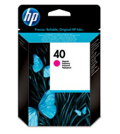 Atramentová náplň HP 40 - purpurová (51640ME)