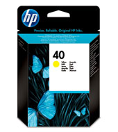 Atramentová náplň HP 40 - žltá (51640YE)