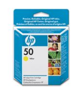 Atramentová náplň HP 50 - žltá (51650YE)