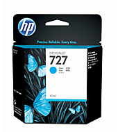 Atramentová náplň HP 727 - azúrová (malá) (B3P13A)