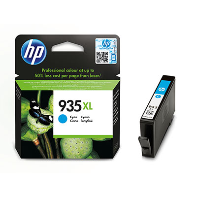 Atramentová náplň HP 935XL -&nbsp;azúrová (C2P24AE)