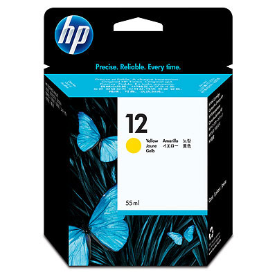 Atramentová náplň HP 12 - žltá (C4806A)