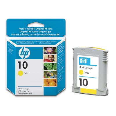 Atramentová náplň HP 10 - žltá (C4842AE)
