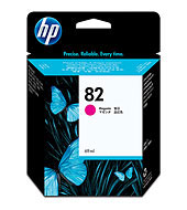 Atramentová náplň HP 82 - purpurová (C4912A)