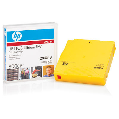 HP Ultrium páska, 800 GB, LTO-3, RW, Custom Labeled, balenie 20 ks (C7973AF)