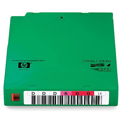 HP Ultrium páska, 1 600 GB, balenie 20 ks (C7974AN)
