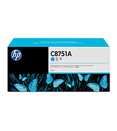 Atramentová náplň HP C8751A - azúrová (C8751A)