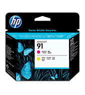 Tlačová hlava HP 91 - purpurová a žltá (C9461A)