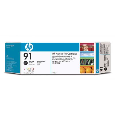 Atramentová náplň HP 91&nbsp;-&nbsp;fotografická čierna, trojbalenie (C9481A)