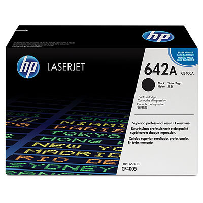 Toner HP 642A - čierny (CB400A)