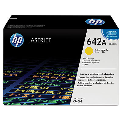 Toner HP 642A - žltý (CB402A)