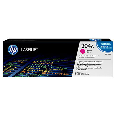 Toner HP 304A - purpurový (CC533A)