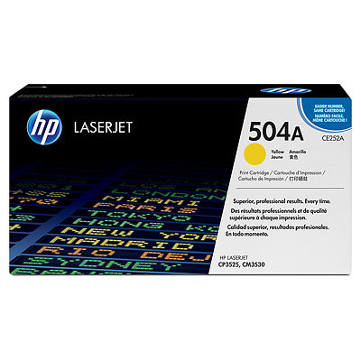 Toner HP 504A - žltý (CE252A)