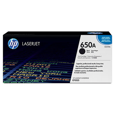 Toner HP 650A - čierny (CE270A)