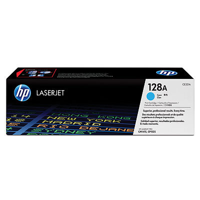 Toner HP 128A - azúrový (CE321A)