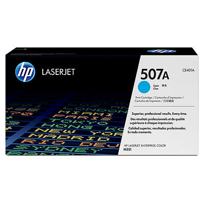 Toner HP 507A -&nbsp;azúrový (CE401A)