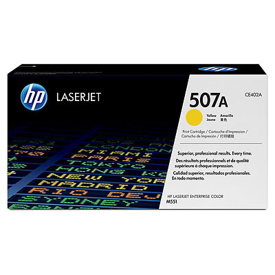 Toner HP 507A - žltý (CE402A)