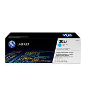 Toner HP 305A - azúrový (CE411A)