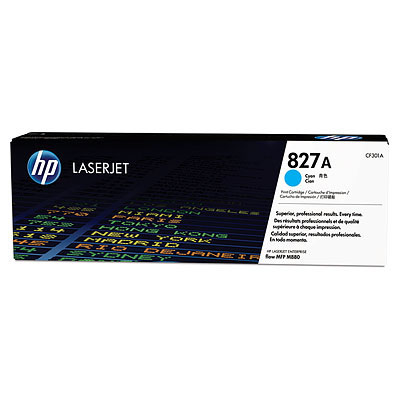 Toner HP 827A -&nbsp;azúrový (CF301A)