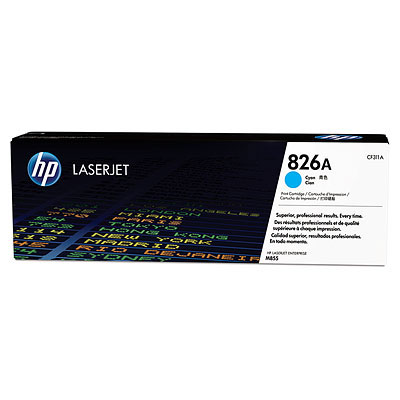 Toner HP 826A - azúrový (CF311A)