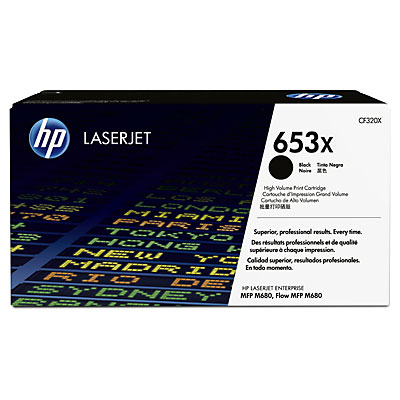 Toner HP 653X - čierny (CF320X)