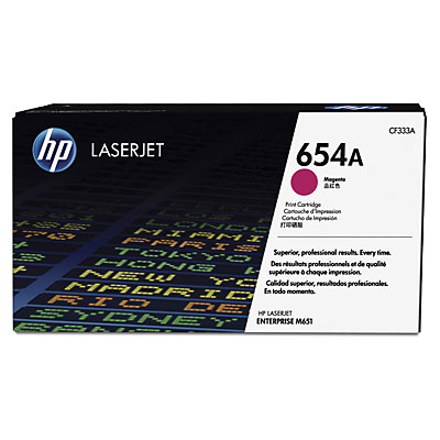 Toner HP 654A -&nbsp;purpurový (CF333A)