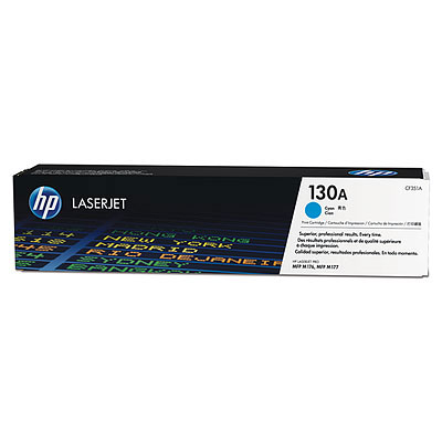 Toner HP 130A -&nbsp;azúrový (CF351A)